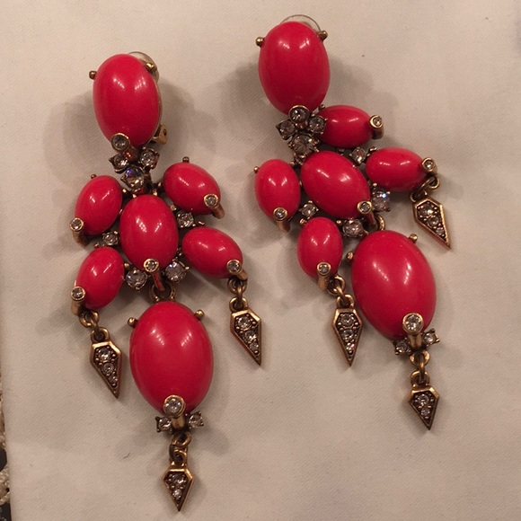Oscar de la Renta new earrings